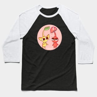 Mushroom Pikmin Baseball T-Shirt